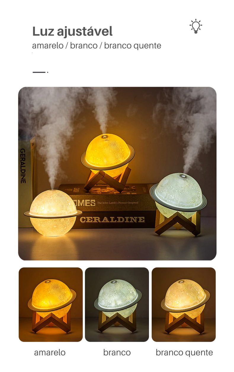 Umidificador de ar Moom Light